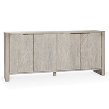 Load image into Gallery viewer, Ledro White Wash Wood Sideboard - 82"