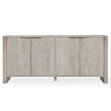Load image into Gallery viewer, Ledro White Wash Wood Sideboard - 82"