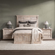 Load image into Gallery viewer, Adelaide Wood Bed - 2 Finishes