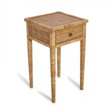 Load image into Gallery viewer, Rattan Side Table