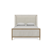 Load image into Gallery viewer, Belgravia Upholstered Queen Bed in Sandbar