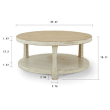 Load image into Gallery viewer, Amalfi Two Tone Round Coffee Table