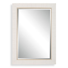 Load image into Gallery viewer, White Rattan Mirror