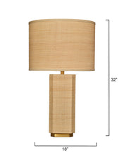 Load image into Gallery viewer, Utopia Nat Rafia Table Lamp