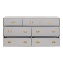 Load image into Gallery viewer, Bradley 7 Drawer Double Dresser