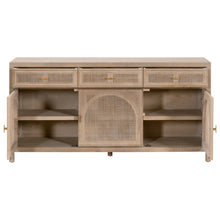 Load image into Gallery viewer, Cane Media Sideboard - 63"