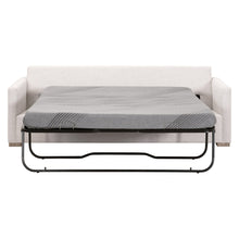 Load image into Gallery viewer, Clara - 86" Stone Basketweave Queen Sleeper Sofa
