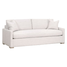 Load image into Gallery viewer, Clara - 86" Stone Basketweave Queen Sleeper Sofa