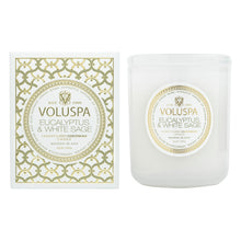 Load image into Gallery viewer, Eucalyptus + White Sage 9.5 oz. Candle