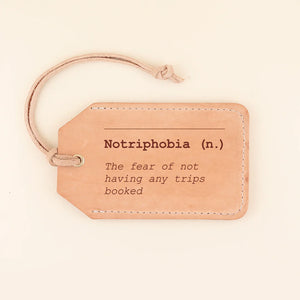 Notriphobia Luggage Tag