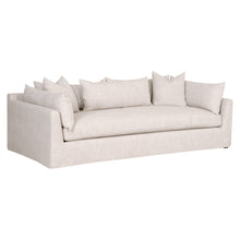 Load image into Gallery viewer, Haven - 96" Bisque French Linen Slipcover Sofa