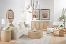 Load image into Gallery viewer, Haven - 96" Bisque French Linen Slipcover Sofa