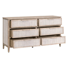 Load image into Gallery viewer, Malay 6 Drawer Double Dresser