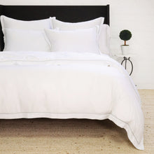 Load image into Gallery viewer, Sheena Bamboo Sateen Duvet Cover Set by Pom Pom at Home - 6 Colors