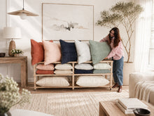 Load image into Gallery viewer, Summit Big Pillow 28" X 36" With Insert by Pom Pom at Home - 9 colors