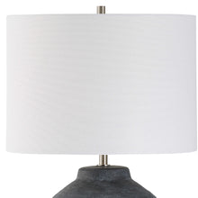 Load image into Gallery viewer, Black Ceramic Table Lamp