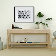 Load image into Gallery viewer, Lily Casa Three Drawers Console Table White Wash
