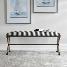 Load image into Gallery viewer, Braddock Bench - Striped
