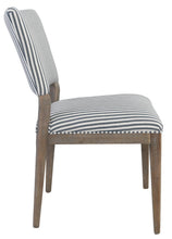 Load image into Gallery viewer, Phillip Upholstered Dining Chair - Striped
