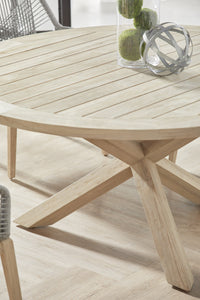 Boca 63" Round Outdoor Dining Table