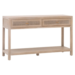 Cane 2 Drawer Entry Console