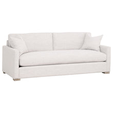 Load image into Gallery viewer, Clara - 86" Stone Basketweave Slim Arm Sofa