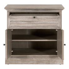 Load image into Gallery viewer, Eden 1 Drawer 2 Door Nightstand