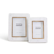 Load image into Gallery viewer, Hoxton White Marble Frame