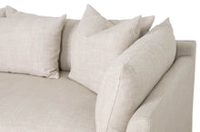 Load image into Gallery viewer, Haven - 110" Bisque Slipcover Sectional (L/R Chase)