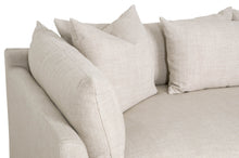 Load image into Gallery viewer, Haven - 110" Bisque Slipcover Sectional (L/R Chase)