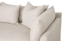 Load image into Gallery viewer, Haven - 96&quot; Bisque French Linen Slipcover Sofa
