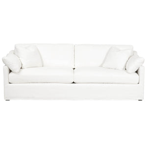 Lena - 95" Peyton-Pearl Slipcover Sofa