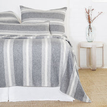 Load image into Gallery viewer, Alpine - Grey/Ivory Blanket by Pom Pom at Home