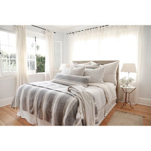 Load image into Gallery viewer, Alpine - Grey/Ivory Blanket by Pom Pom at Home