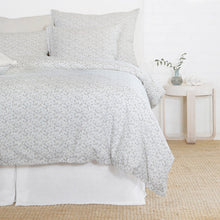 Load image into Gallery viewer, JUNE OCEAN/ GREY BIG PILLOW 28" X 36" WITH INSERT