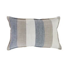 Load image into Gallery viewer, Monterey - Ocean/Natural Pillows with Insert by Pom Pom at Home