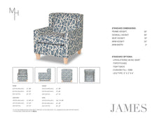 Load image into Gallery viewer, James Sofa Chair
