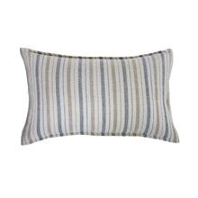 Load image into Gallery viewer, Naples - Ocean/Natural Pillows with Insert by Pom Pom at Home