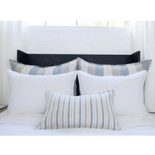 Load image into Gallery viewer, Monterey - Ocean/Natural Pillows with Insert by Pom Pom at Home