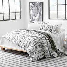 Load image into Gallery viewer, Grey Brush Duvet by Pine Cone Hill