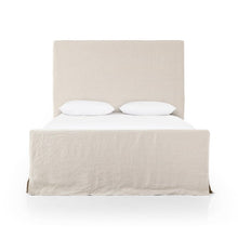 Load image into Gallery viewer, Daphne Slipcover Bed - Brussels Natural
