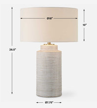 Load image into Gallery viewer, Crimp Table Lamp
