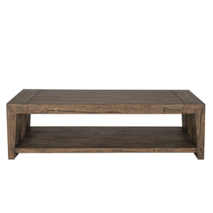 Troy 60" Coffee Table - White
