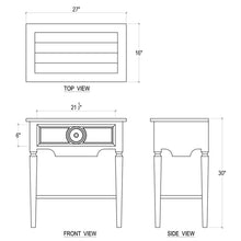 Load image into Gallery viewer, Orleans Side Table

