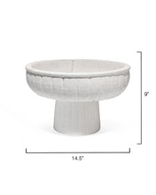 Load image into Gallery viewer, Aegean Pedestal Bowl - Large
