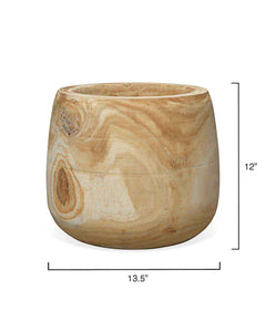 Brea Wood Vase