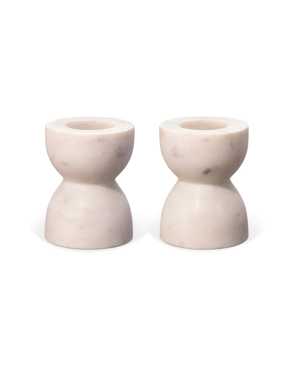 Petite Marble Candlesticks