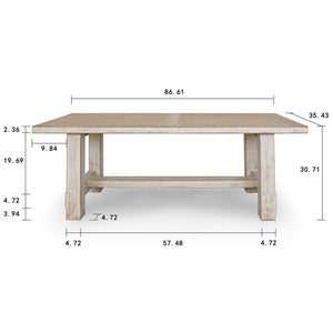 Amalfi 7' Dining Table