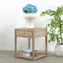 Load image into Gallery viewer, Peking Ming Nightstand- White Wash
