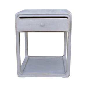 Peking Ming Nightstand- Weathered Grey